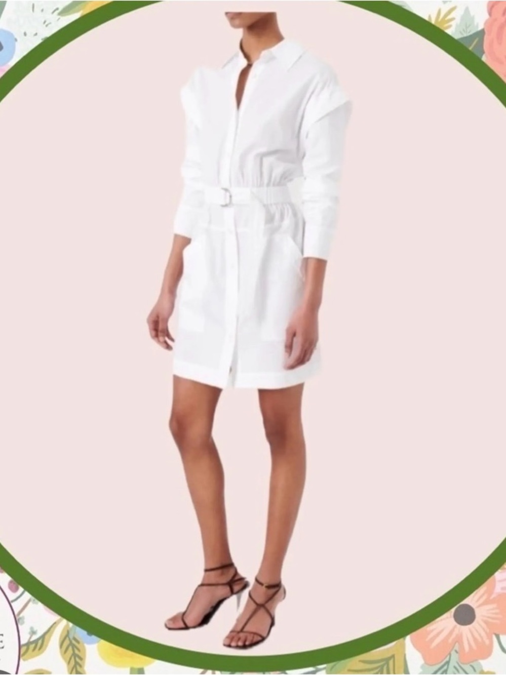 10 Crosby Derek Lam White Collared Shirt